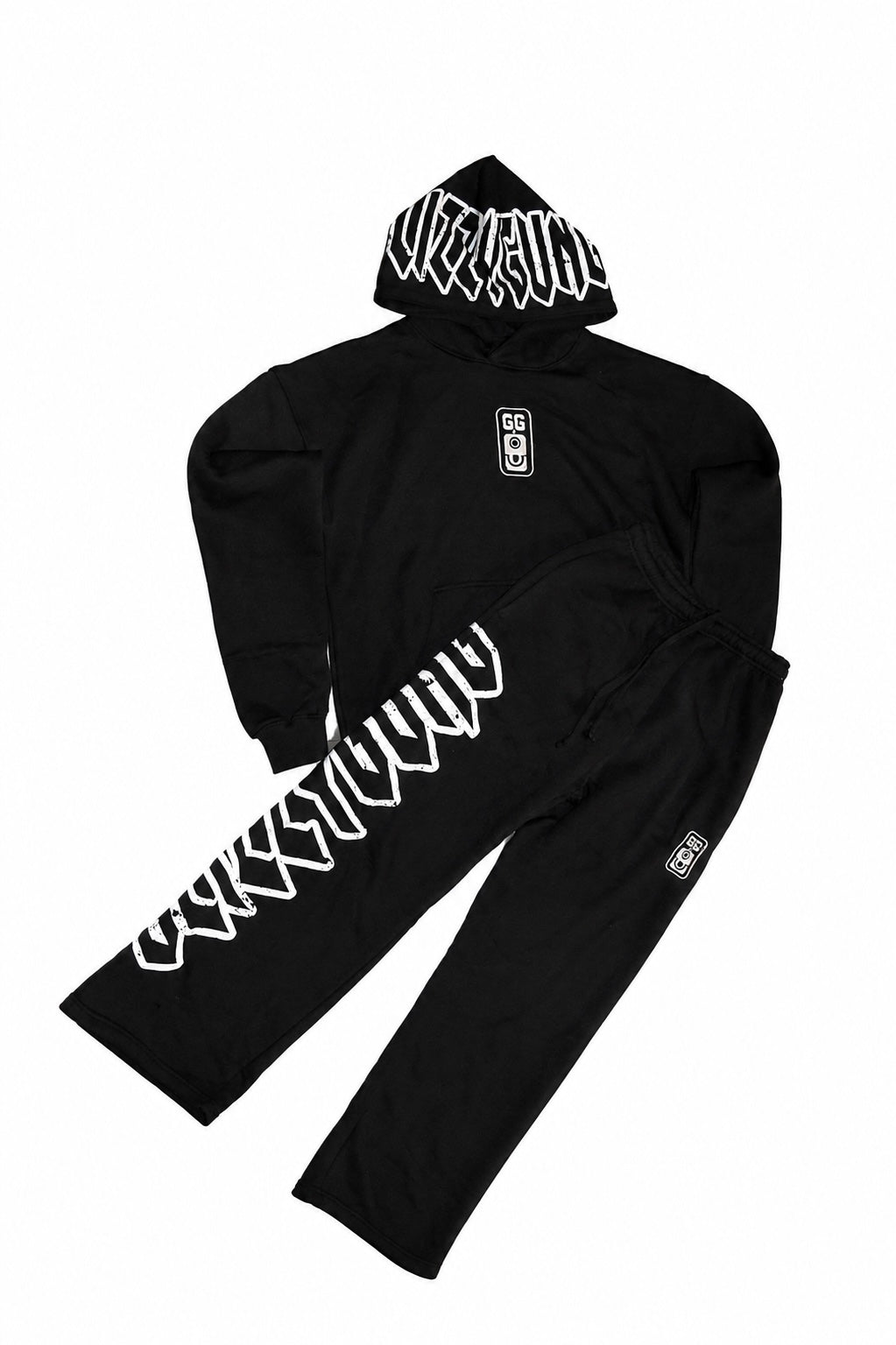 GG Sweatsuit (Black/White)