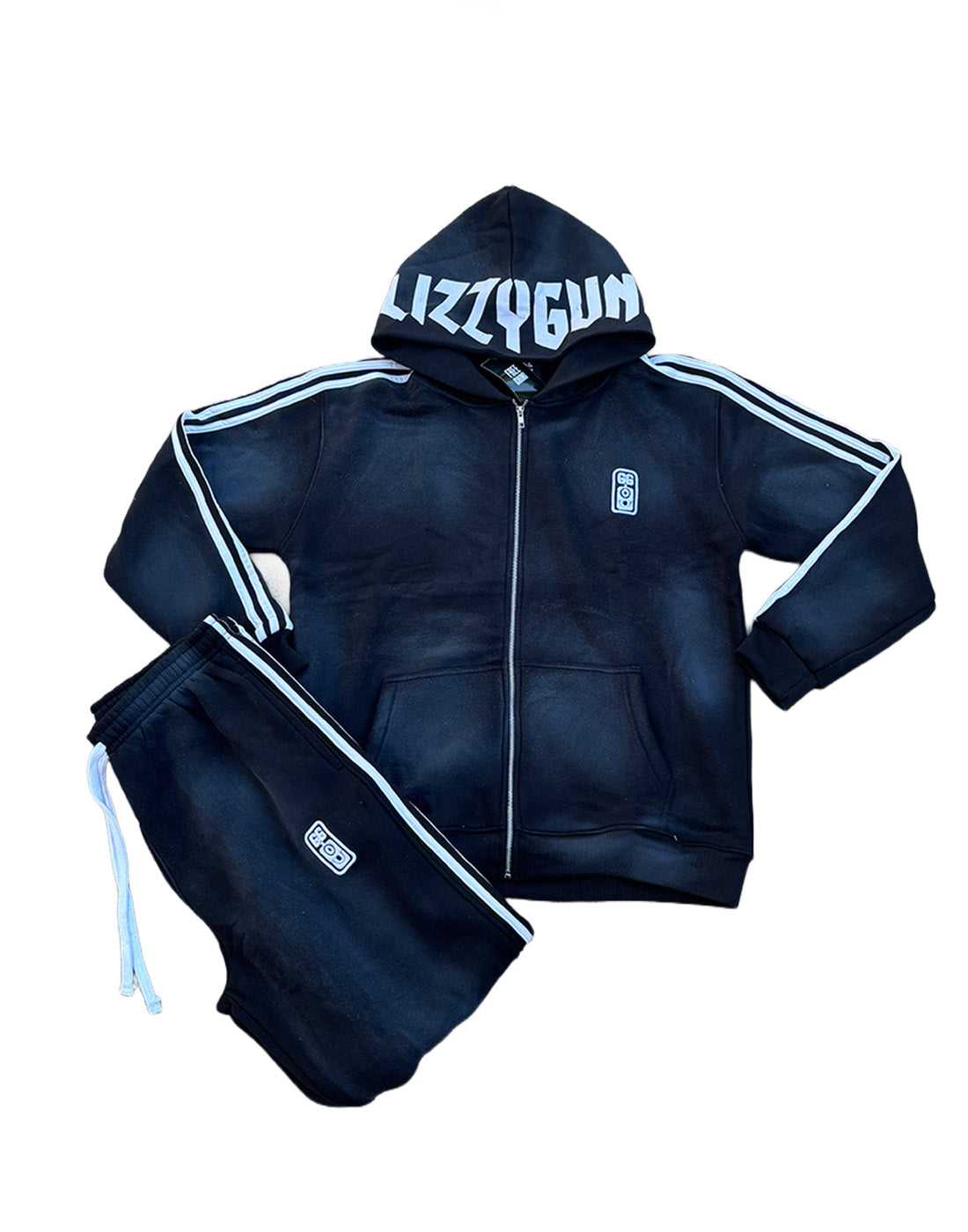 GG Faded Tracksuit (Black)